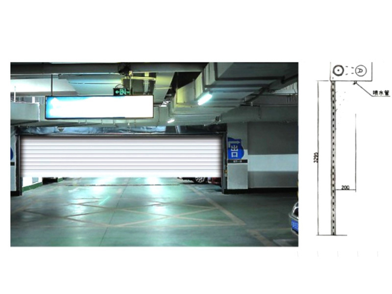 汽霧式鋼質特級防火(huǒ)卷簾門(mén)